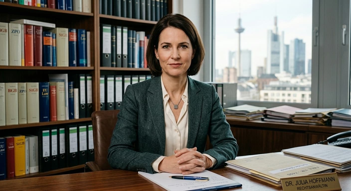 Porträt von Dr. Julia Hoffmann, Rechtsanwältin für Familienrecht