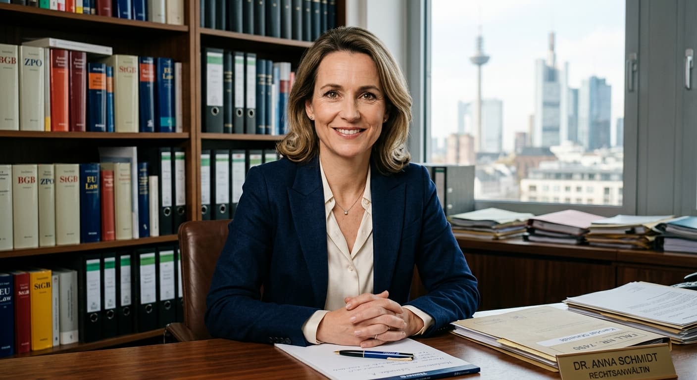 Porträt von Dr. Anna Schmidt, Rechtsanwältin für Arbeitsrecht